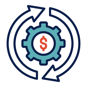 accelerate cash flow icon