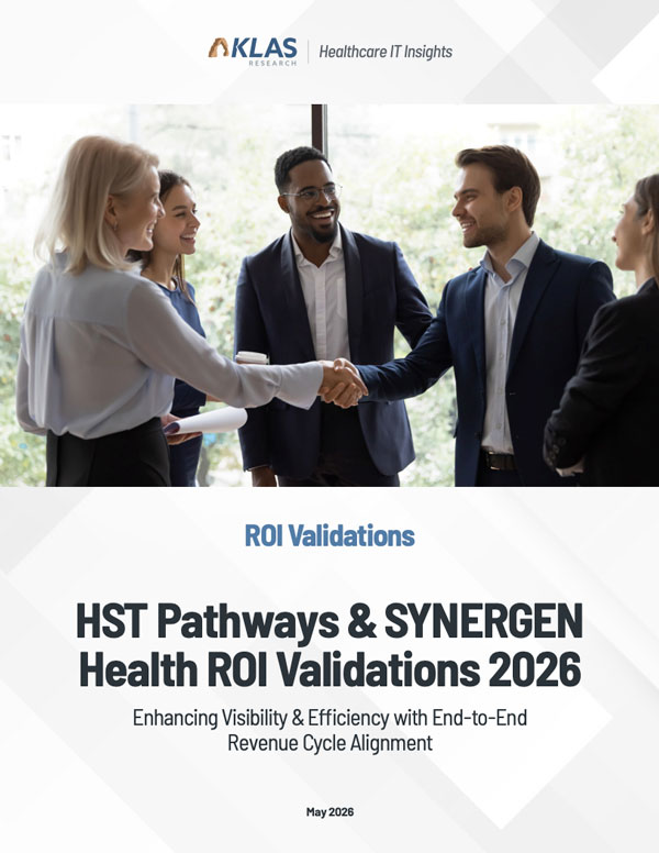 cover for KLAS ROI validations report